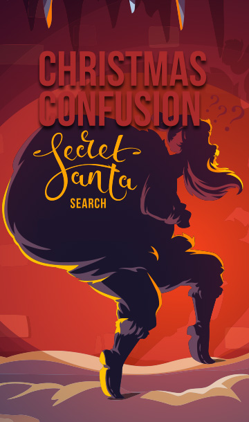 Christmas Confusion, Secret Santa Search // Spillbasert teambuilding - gruppeaktivitet // Adventure Game by InHouse